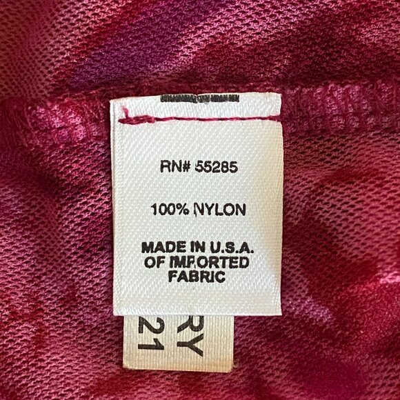 Y2K Sheer Long Sleeve Mesh Floral Top Pink Whimsigoth Fairy Grunge Coquette-S - Picture 8 of 9